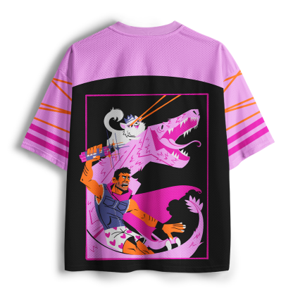 Pagewings Sci Fi Book Lover Unisex Mesh Jersey