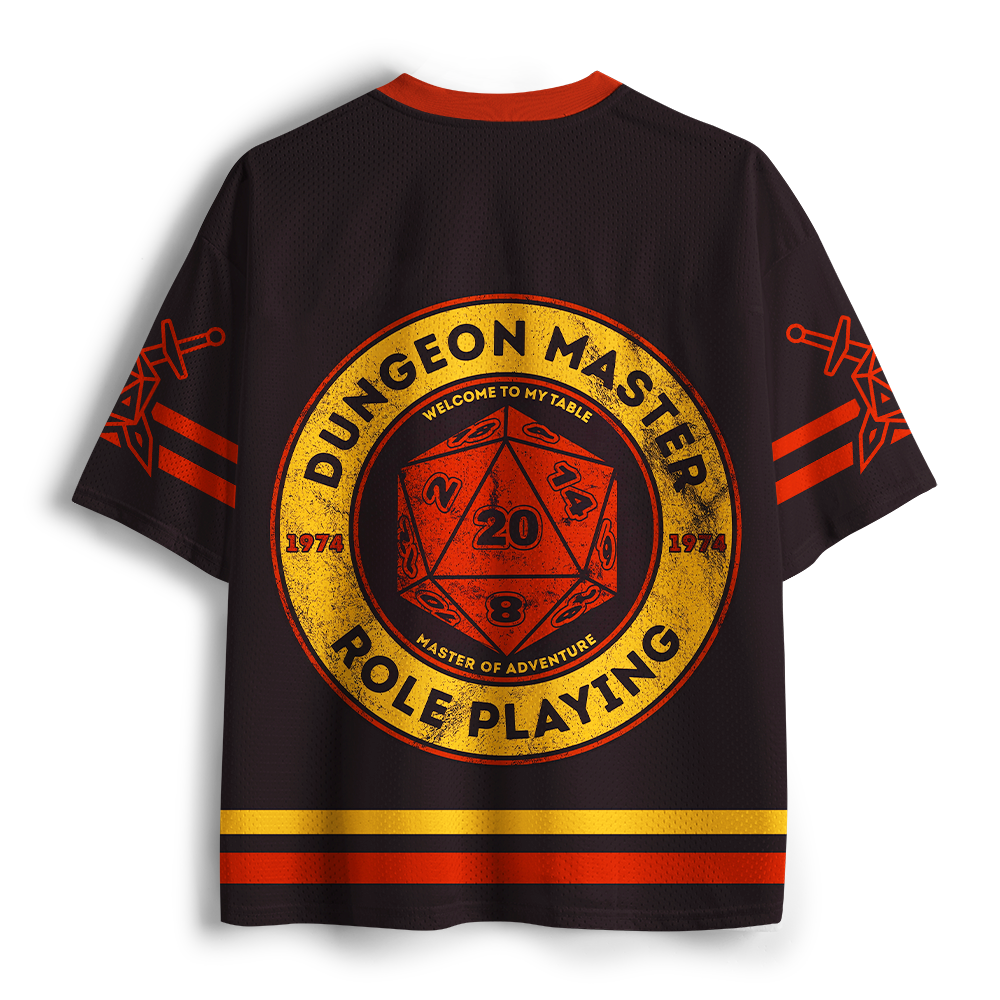 Pagewings Master Of Adventure Unisex Mesh Jersey