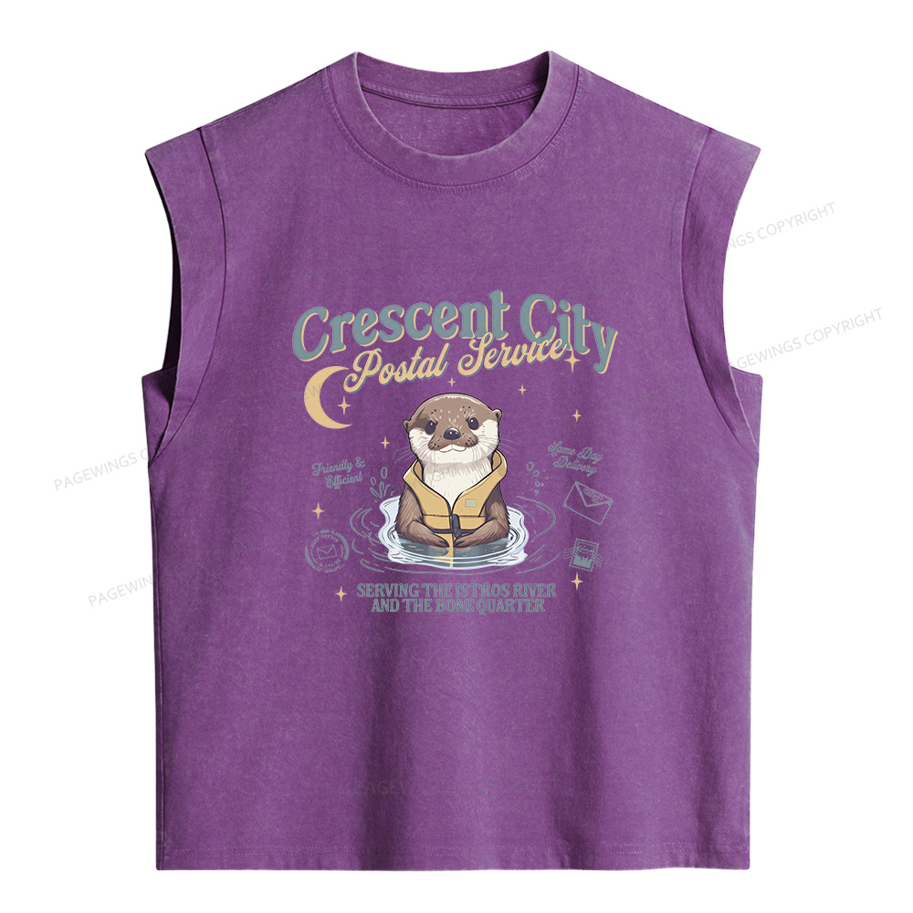 Pagewings Fantasy Bookish Women's Washed Tank Top