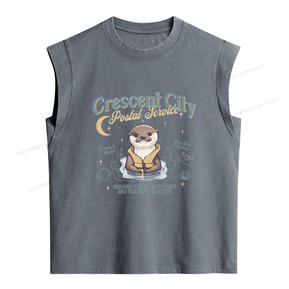 Pagewings Fantasy Bookish Women's Washed Tank Top