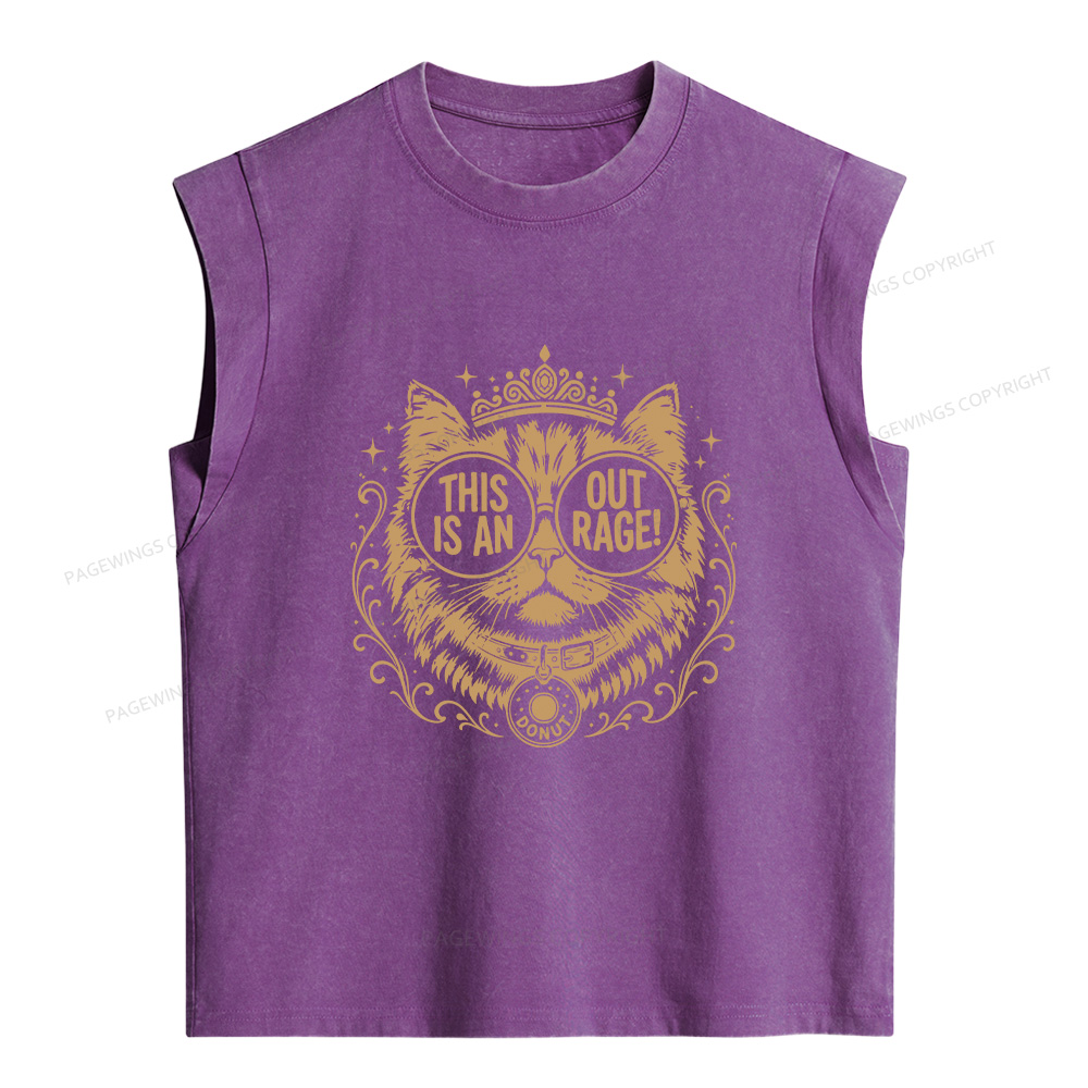 Pagewings Sci-Fi Bookish Women's Washed Tank Top