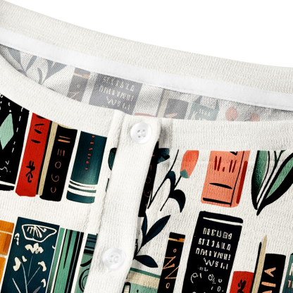 Pagewings Bookish Vibe Crew Neck Cardigan Sweaters