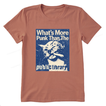 Pagewings What's More Punk Than The Public Library Unisex Classic T-shirt