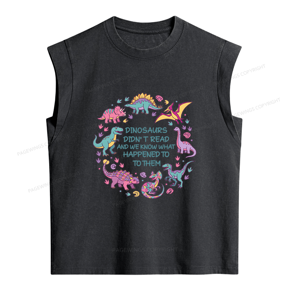 Pagewings Please Be Patient With Me Women's Washed Tank Top