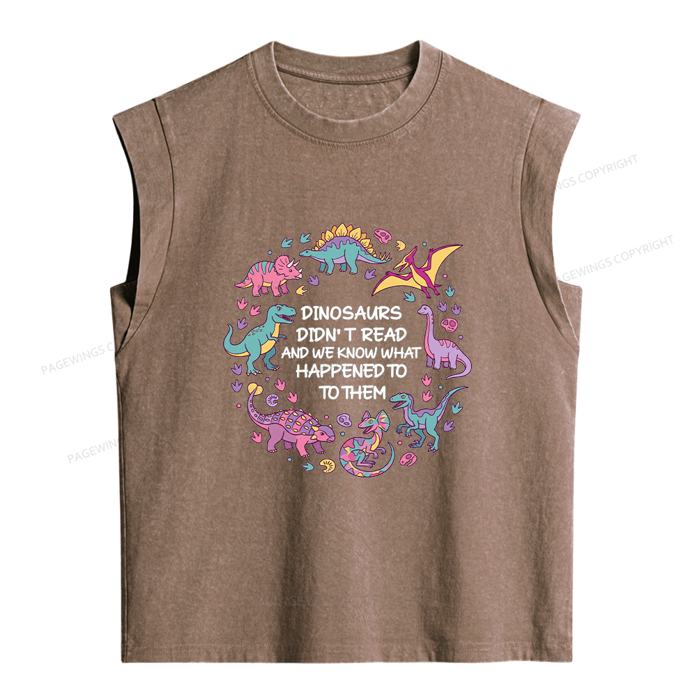 Pagewings Please Be Patient With Me Women's Washed Tank Top