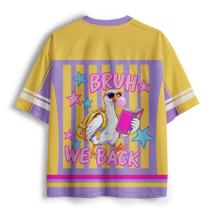 Pagewings Back To School Unisex Mesh Jersey