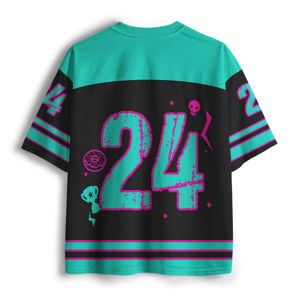 Pagewings Sci Fi Book Lover Unisex Mesh Jersey