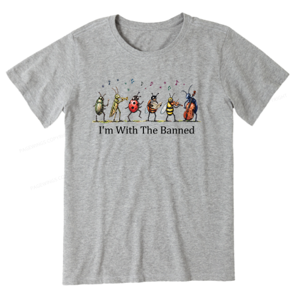 Pagewing I'm With The Banned16306 Bookish Unisex Classic T-shirt
