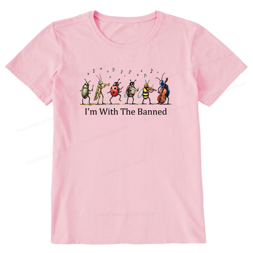 Pagewing I'm With The Banned16306 Bookish Unisex Classic T-shirt