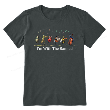 Pagewing I'm With The Banned16306 Bookish Unisex Classic T-shirt