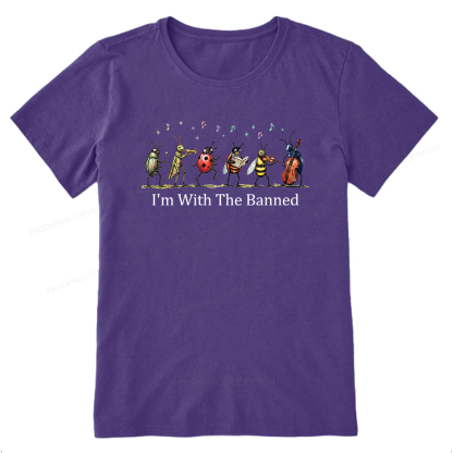 Pagewing I'm With The Banned16306 Bookish Unisex Classic T-shirt