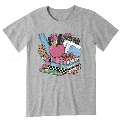 Pagewing Retro School16219 Bookish Unisex Classic T-shirt