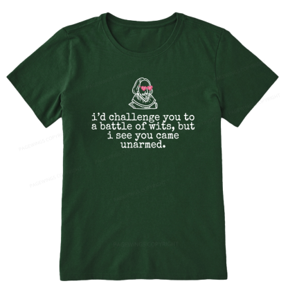 Pagewing Funny Drama Student16166 Bookish Unisex Classic T-shirt