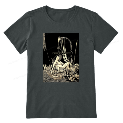 Pagewing Girls Will Be Girls16153 Bookish Unisex Classic T-shirt