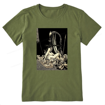 Pagewing Girls Will Be Girls16153 Bookish Unisex Classic T-shirt