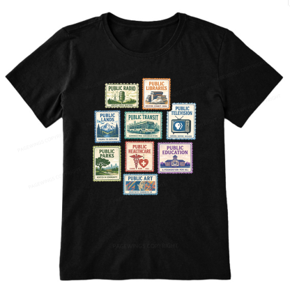 Pagewing Public Libraries16186 Bookish Unisex Classic T-shirt