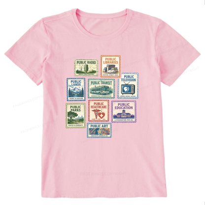 Pagewing Public Libraries16186 Bookish Unisex Classic T-shirt