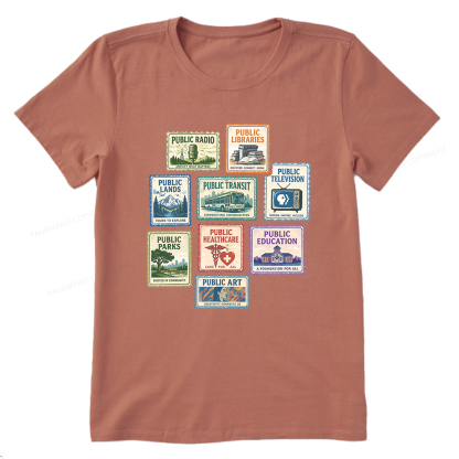 Pagewing Public Libraries16186 Bookish Unisex Classic T-shirt