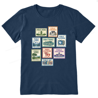 Pagewing Public Libraries16186 Bookish Unisex Classic T-shirt