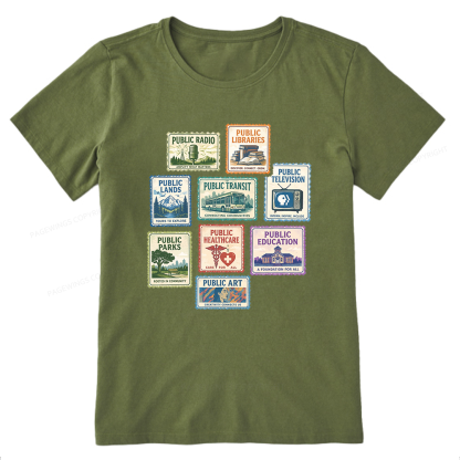Pagewing Public Libraries16186 Bookish Unisex Classic T-shirt