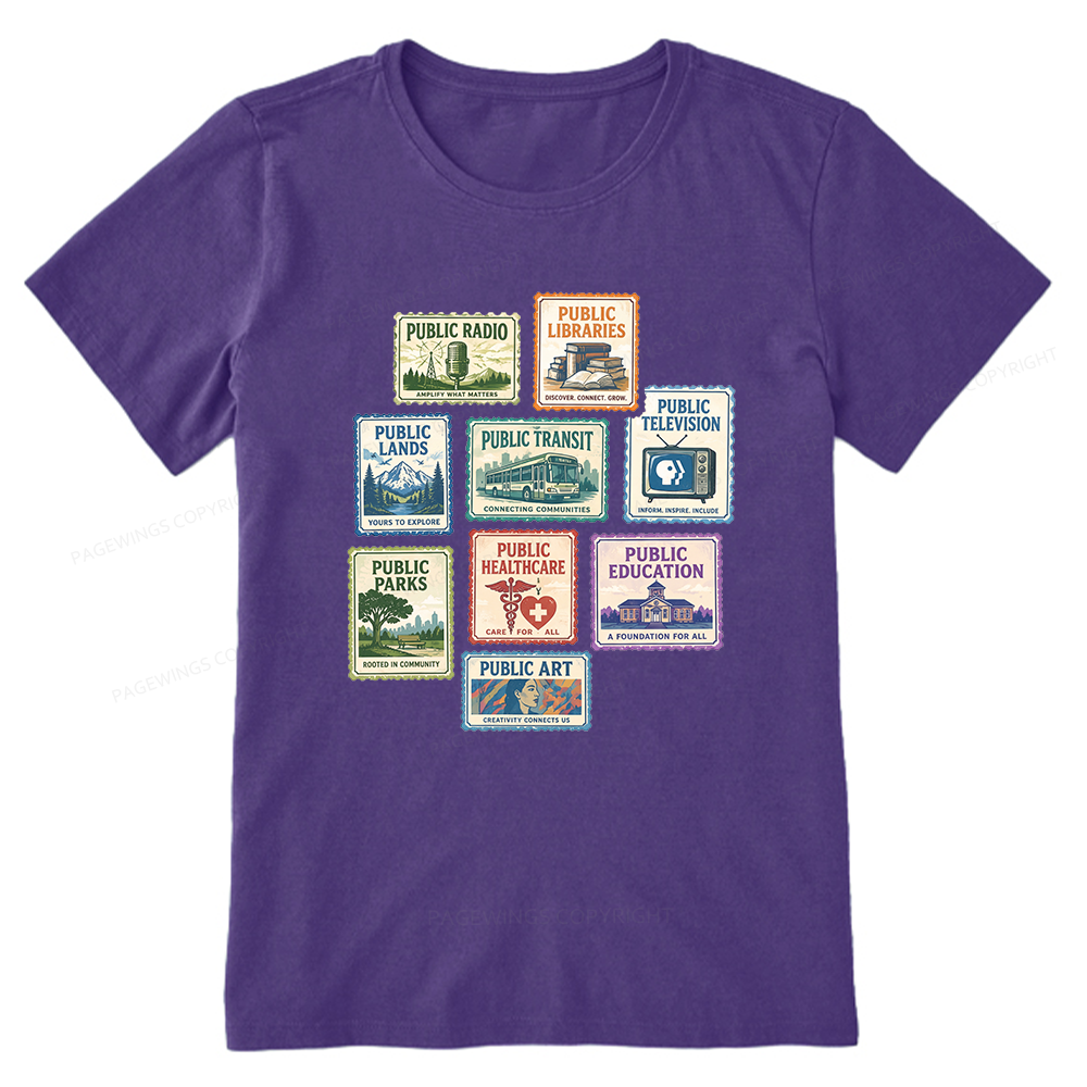 Pagewing Public Libraries16186 Bookish Unisex Classic T-shirt