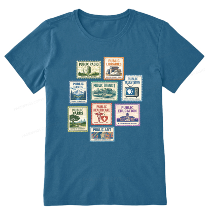 Pagewing Public Libraries16186 Bookish Unisex Classic T-shirt