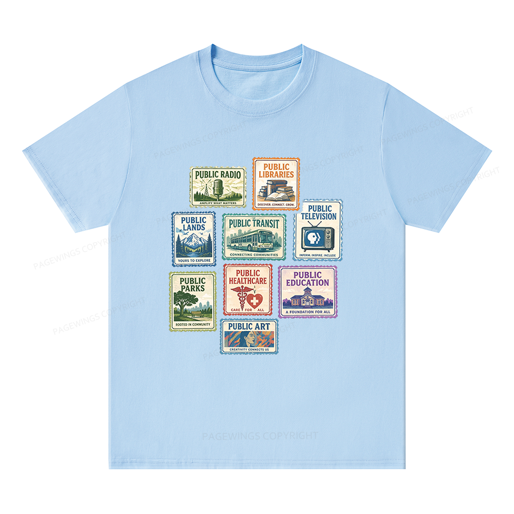 Pagewing Public Libraries16186 Bookish Unisex Classic T-shirt