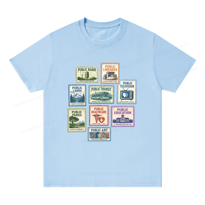 Pagewing Public Libraries16186 Bookish Unisex Classic T-shirt