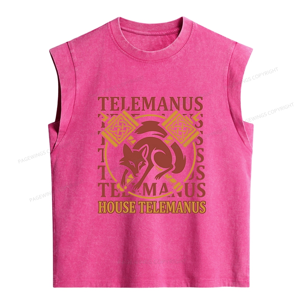 Pagewings Sci Fi Lover Women's Washed Tank Top