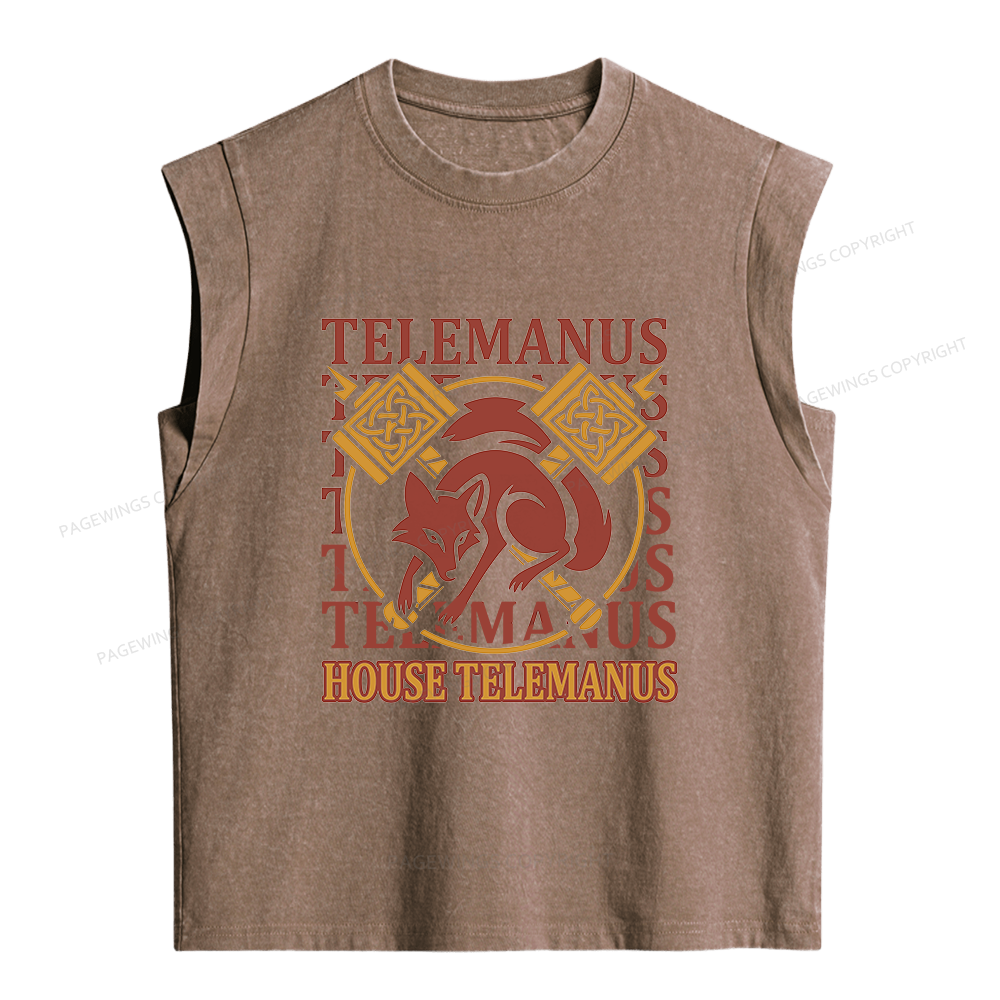Pagewings Sci Fi Lover Women's Washed Tank Top