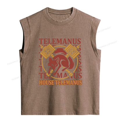 Pagewings Sci Fi Lover Women's Washed Tank Top