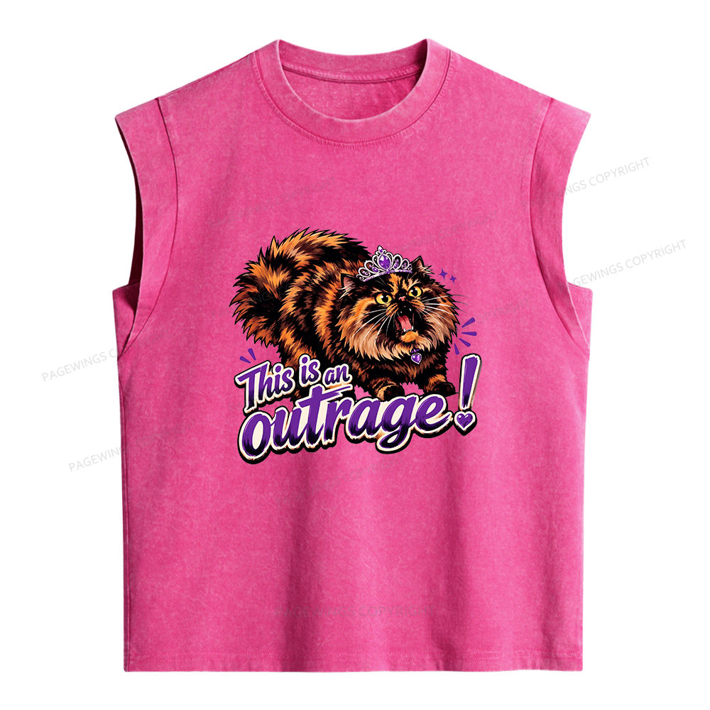 Pagewings Sci Fi Lover Women's Washed Tank Top