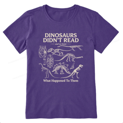 Pagewings Dinosaurs Didn’t Read16236 Bookish Unisex Classic T-shirt