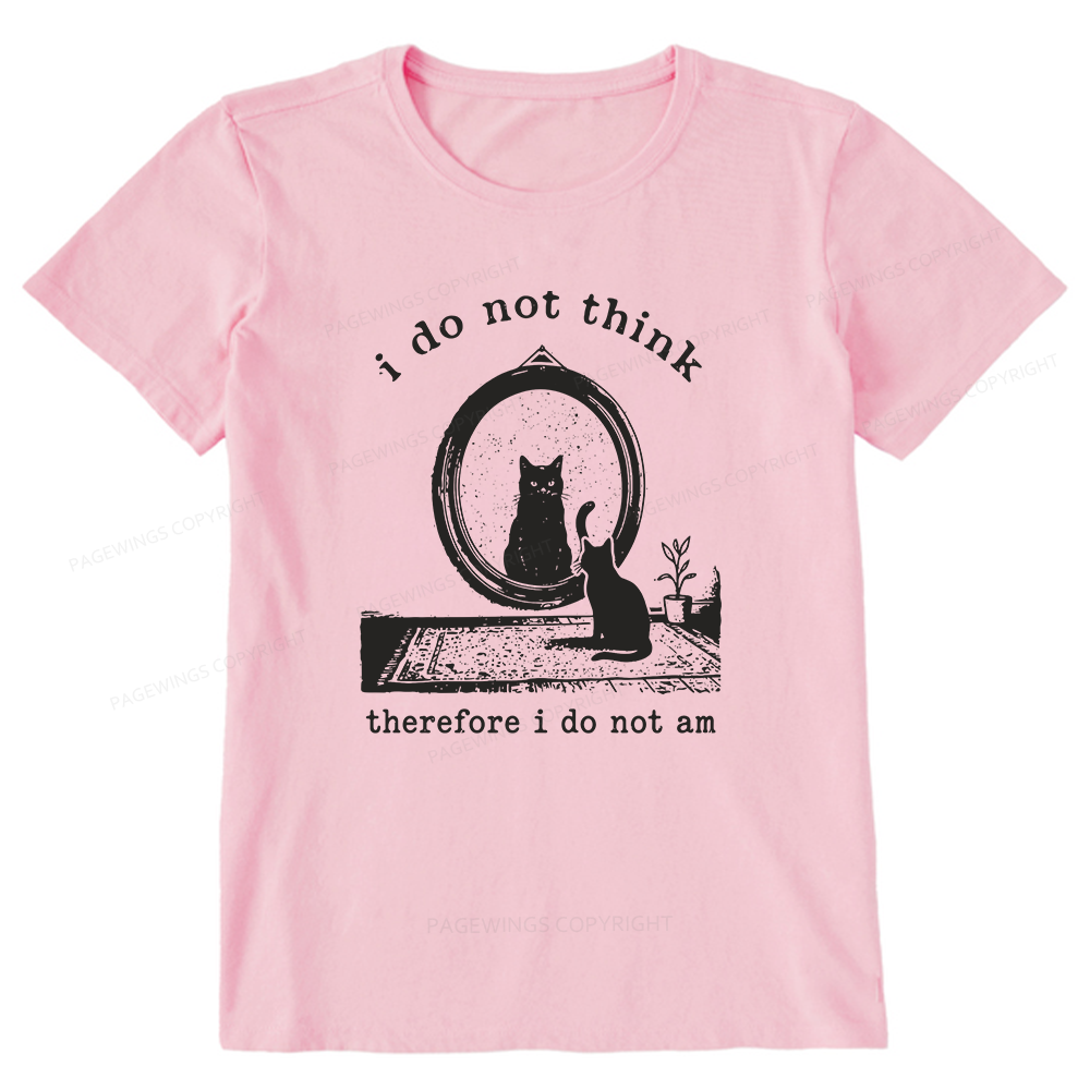 Pagewings I Do Not Think Therefore16263 Bookish Unisex Classic T-shirt