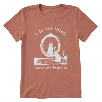 Pagewings I Do Not Think Therefore16263 Bookish Unisex Classic T-shirt