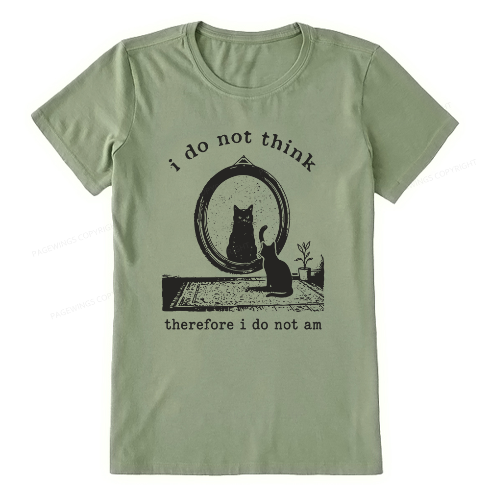 Pagewings I Do Not Think Therefore16263 Bookish Unisex Classic T-shirt