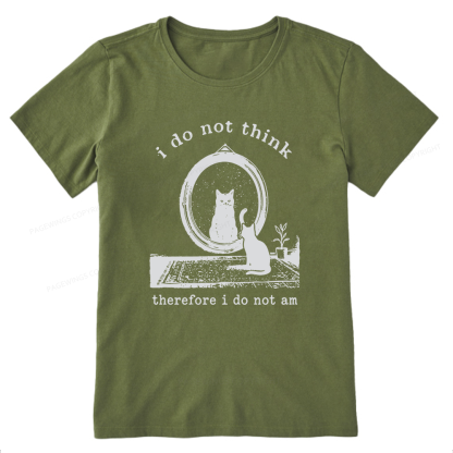 Pagewings I Do Not Think Therefore16263 Bookish Unisex Classic T-shirt