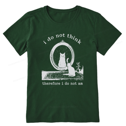 Pagewings I Do Not Think Therefore16263 Bookish Unisex Classic T-shirt