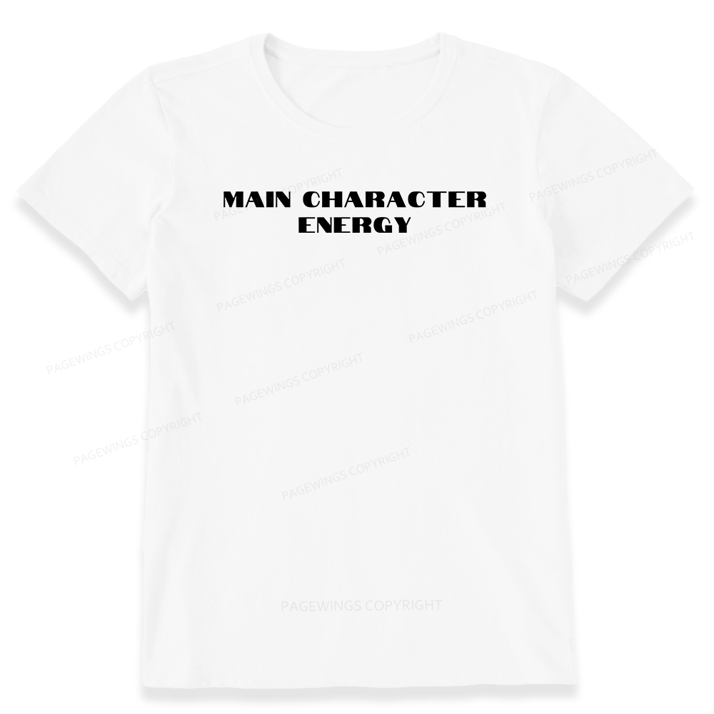 Pagewings Main Character Energy16042 Bookish Unisex Classic T-shirt