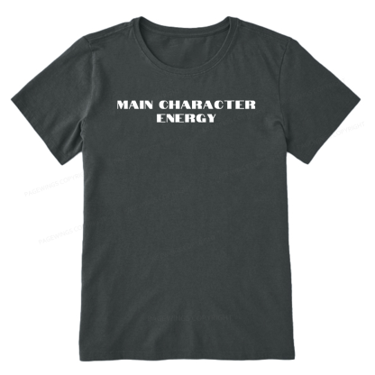 Pagewings Main Character Energy16042 Bookish Unisex Classic T-shirt