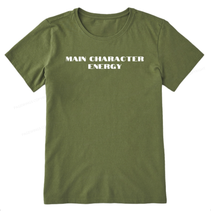 Pagewings Main Character Energy16042 Bookish Unisex Classic T-shirt