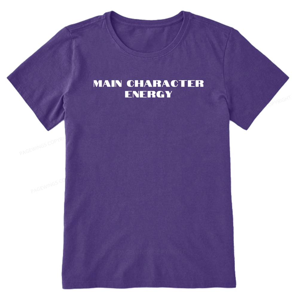 Pagewings Main Character Energy16042 Bookish Unisex Classic T-shirt