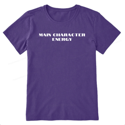 Pagewings Main Character Energy16042 Bookish Unisex Classic T-shirt