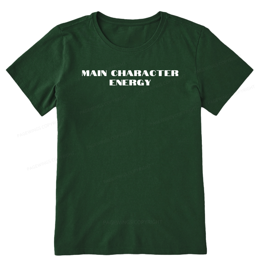 Pagewings Main Character Energy16042 Bookish Unisex Classic T-shirt