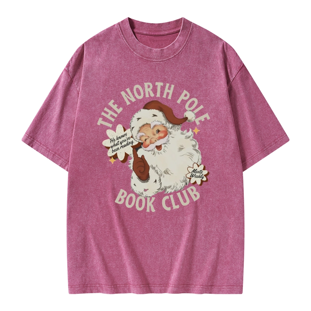 Pagewings Book Club Unisex Washed T-shirt