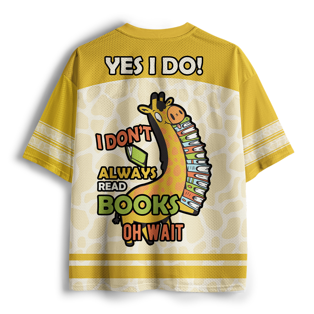 Pagewings Book Lover Unisex Mesh Jersey