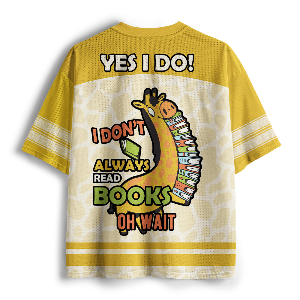 Pagewings Book Lover Unisex Mesh Jersey