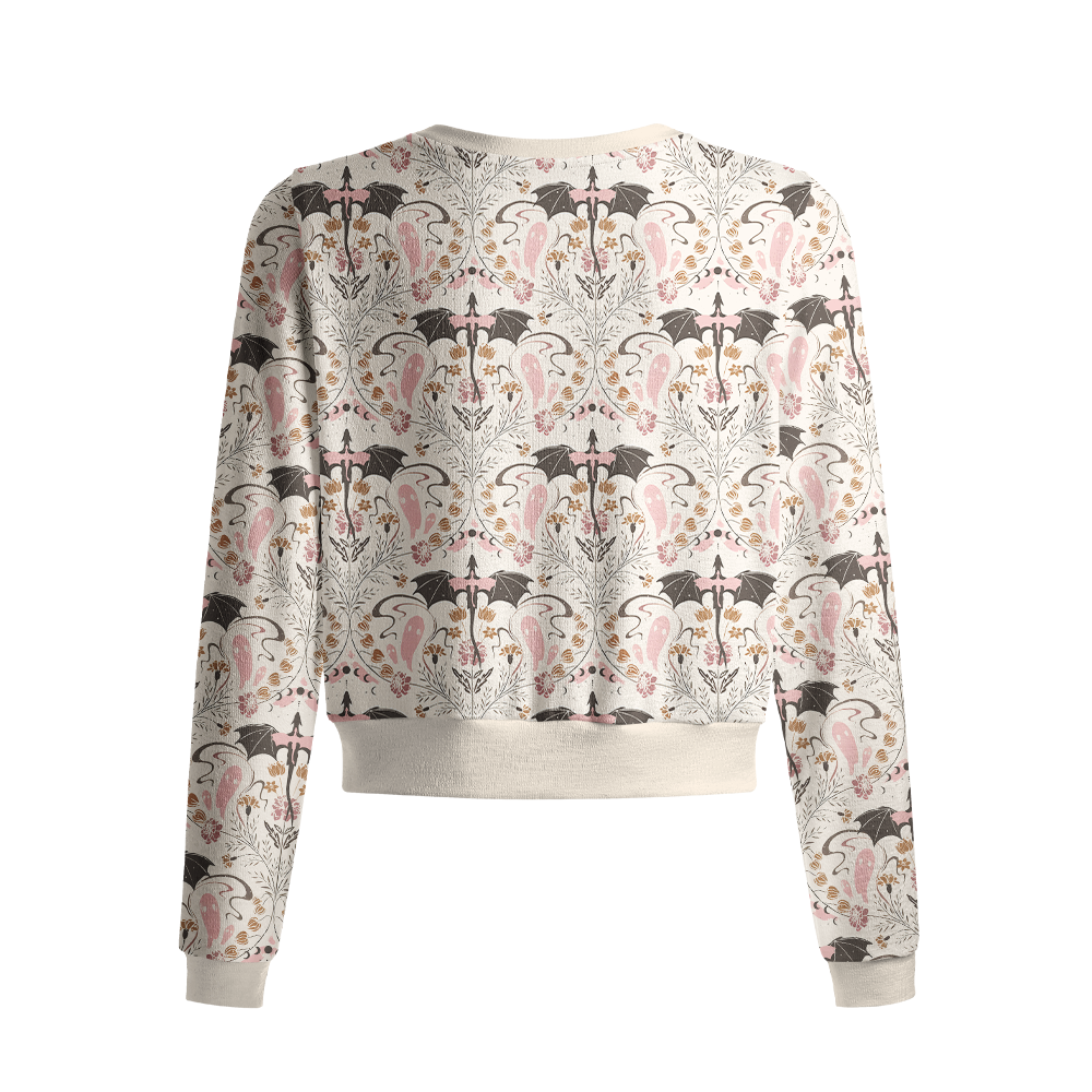 Pagewings Fantasy Book Lover Cardigan Sweaters