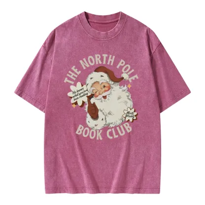 Pagewings Book Club Unisex Washed T-shirt