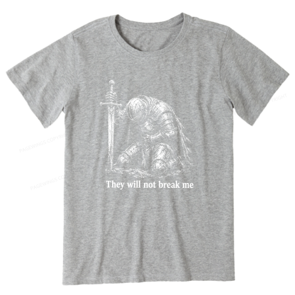Pagewings They Will Not Break Me Unisex Classic T-shirt